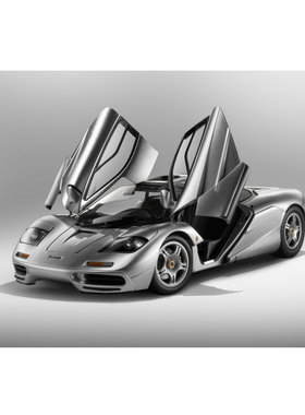 LCD 1:18 迈凯伦 Mclaren F1 XP5 合金全开 仿真汽车模型