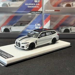 Aurelia Model 1:64 达尔文M3 Touring Alaska 合金汽车模型