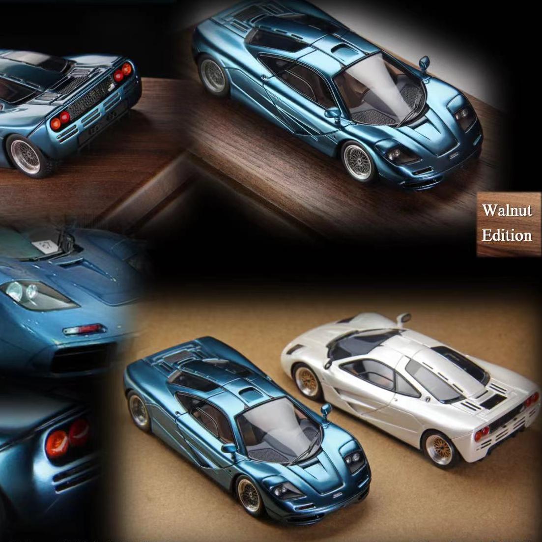 SCM MY64 1:64 迈凯伦 MF1 树脂仿真汽车模型收藏摆件