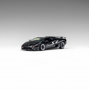 Micro Turbo 1:64 兰博基尼 Diablo SV 黑色 合金汽车模型