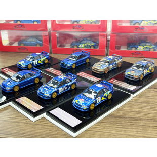 VIP 1/64 斯巴鲁 Subaru Impreza WRC 拉力赛车 仿真汽车模型
