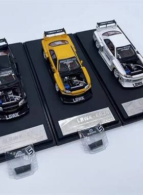 Stance Hunters 1:64 尼桑 GTR ER34 引擎盖可拆 合金汽车模型