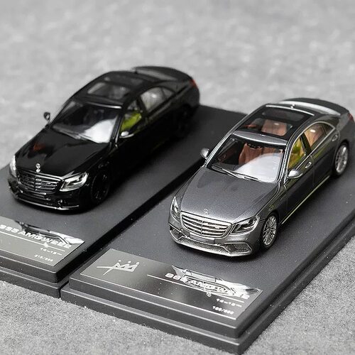 King Model 1:64 奔驰 AMG S65 W222 合金仿真汽车模型