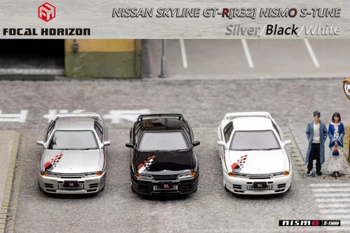 Focal Horizon FH 1:64 尼桑 GTR R32 Nismo S-Tune 合金汽车模型