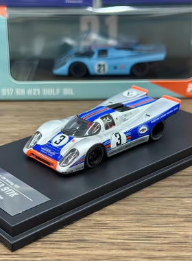 Findclasscially 1:64 保时捷 917K Martine 合金汽车模型