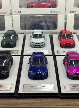 QIDIAN 起点 1:64 宝马 M3 E46 树脂仿真汽车模型