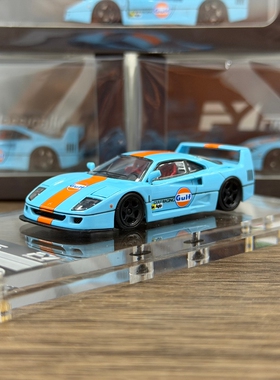 Findclassically FY 1:64 法拉利 F40 GULF 海湾 合金汽车模型