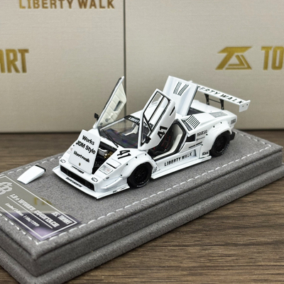 TopArt 1:64 Liberty Walk Countach 康塔什 41# 合金汽车模型