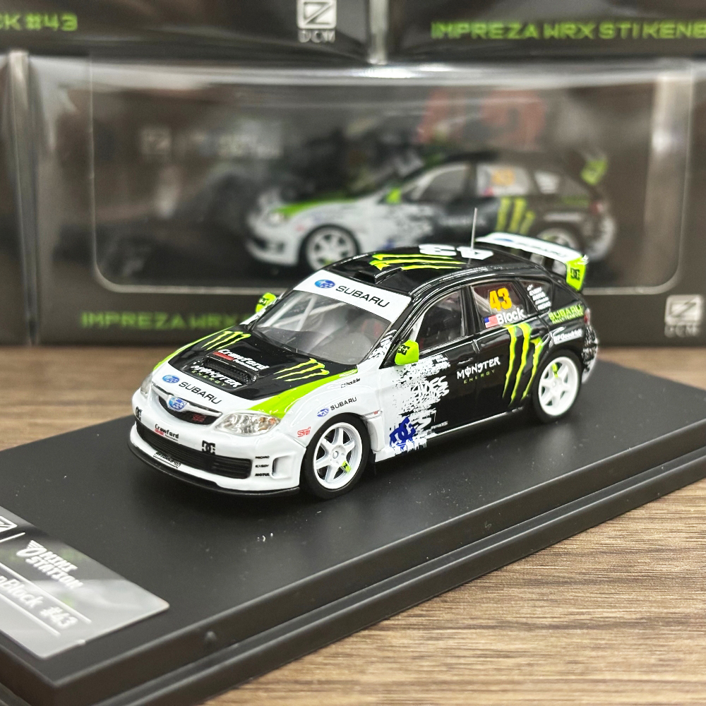 DCM 1:64 Subaru Impreza WRX STI 斯巴鲁翼豹 漂移大师 汽车模型