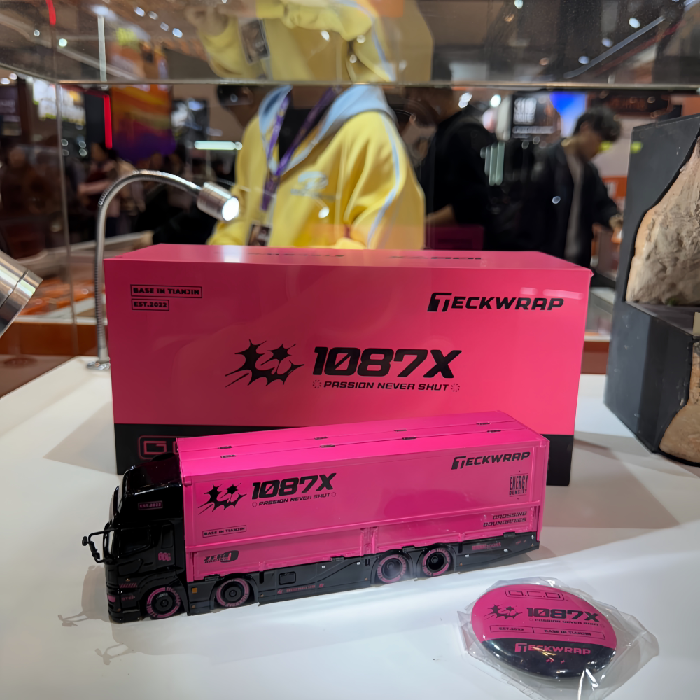 GCD 1:64 HINO 日野 700 货柜拖车 1087X GT SHOW 合金汽车模型图片