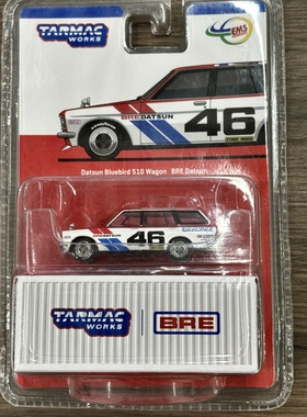 Tarmac Works 1:64 达特桑 Bluebird 510 Wagon 46# 合金汽车模型