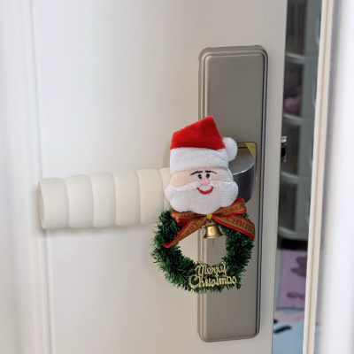 门把手保护套圣诞节防撞套防静电儿童保暖宝宝房门拉手防碰圣诞