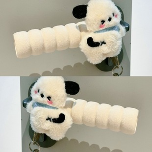 可爱小奶狗小奶猫门把手防撞儿童房防静电房间可爱卡通