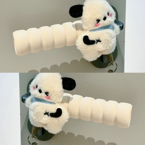 可爱小奶狗小奶猫门把手防撞儿童房防静电房间可爱卡通