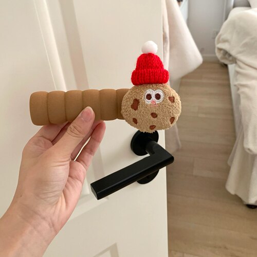 可爱饼干卡通门把手套防撞门把手儿童房家装装饰把手护套