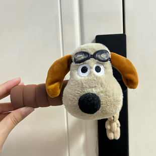 门把手保护套可爱掌门狗防撞防静电保暖门把手套房间拉手防碰套