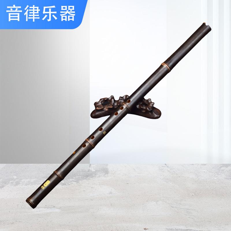 紫竹专业演奏短萧八孔一节素萧洞箫成人初学G调古风乐器萧古萧F调