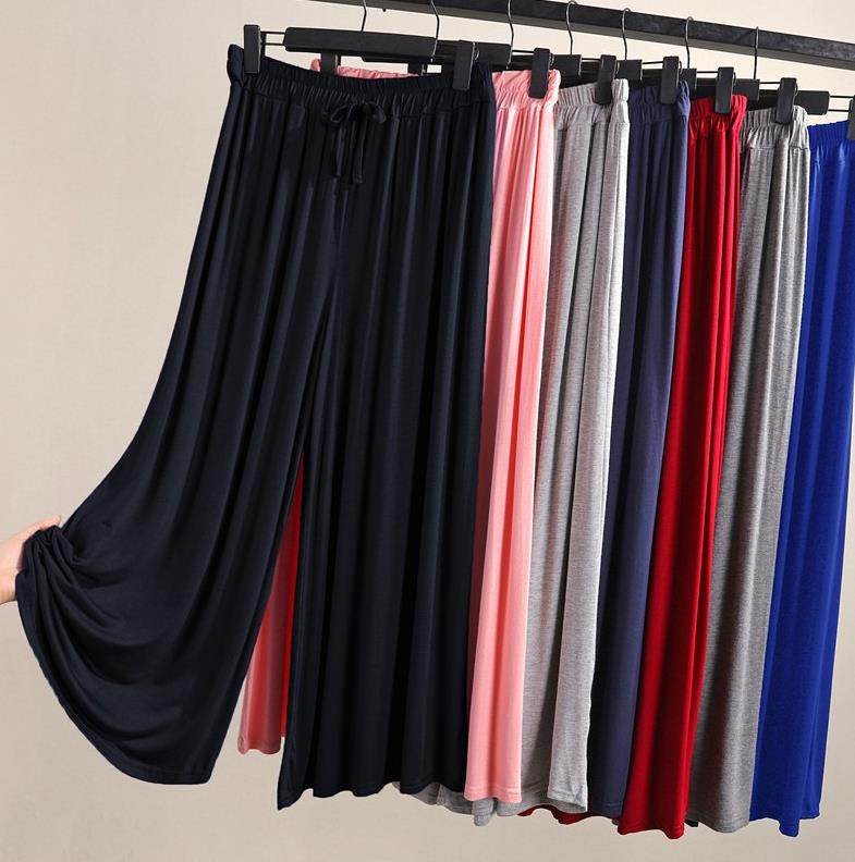 孕婦黑色寬腿薄款套裝短褲七分大碼潮流加寬哈倫褲垂感運動彈性在類目 女裝/女士精品, 褲子, 休閒褲中 - 來自Buy2taobao.com提供專業的淘寶代購服務