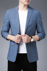 YY186622西服2023秋季新款西装男西服简约外套商务休闲男装P205