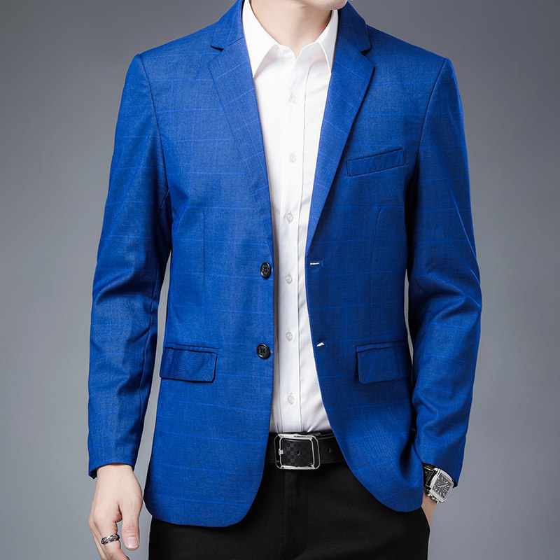 S13192021春季新款西服男西装韩版休闲外套商务男装P155图片