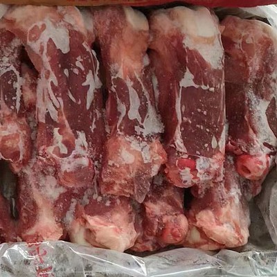 猪筒骨新鲜20斤商用带肉猪后棒骨多肉猪骨头肉棒骨冷冻大骨头
