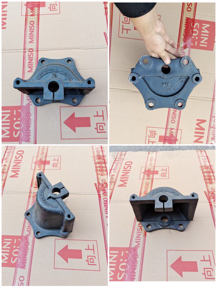 东风柳汽乘龙配件乘龙h5 m5 t5钢板支架 后钢板支架 钢板座抬瓦