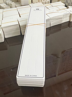 100张儿童发夹卡纸 卡头纸板六卡位皇冠发卡卡片饰品配饰diy材料