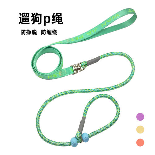 狗狗p绳p链牵引绳遛狗绳