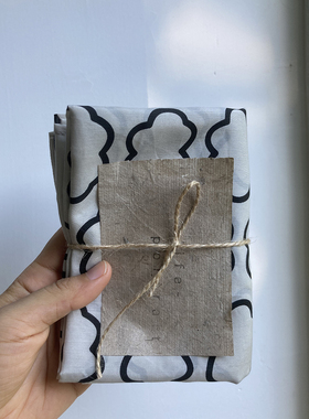 Life Portrait/仿古图形丝绵印花 丝巾薄款装饰发带长条围巾