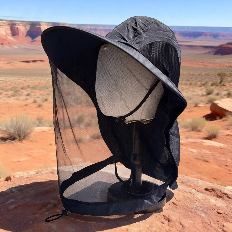 防蜂帽折叠便携专用养蜂工具防护服户外帽面网防护蜂衣蜂衣蜂帽