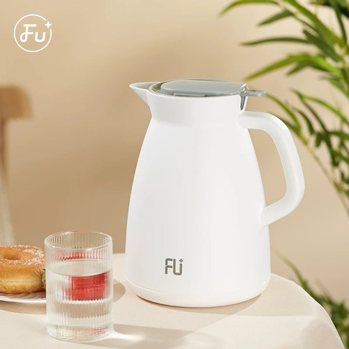 FU+大容量便携玻璃内胆保温水壶