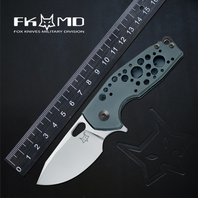 意大利进口fox狐狸户外折刀便携M390钢高硬度锋利工具刀限量suru