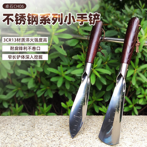 小铲子挖野菜家用铁铲种菜赶海