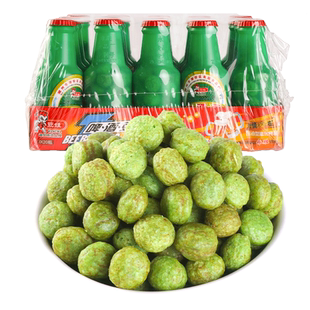 旺娃啤酒豆大瓶装8090后儿时校园怀旧休闲小吃豆子类膨化小零食品