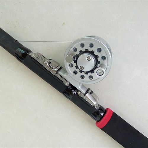 海钓拍竿梭鱼竿鲈鱼竿中通内走线4.5 5.4 6.3 7.2可定位拍杆