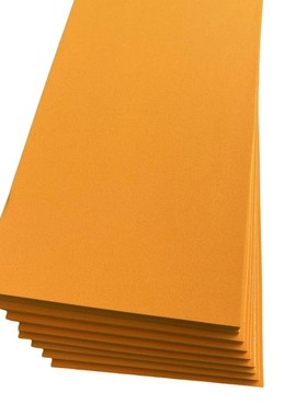 橙色刀模垫泡棉板45度超高弹刀版弹垫高弹海绵胶 啤胶泡棉模切条