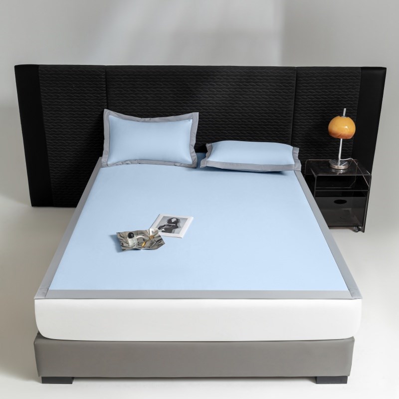 25年高奢中分子凉感席1.8米双人床凉席三件套1.5米床科技凉席