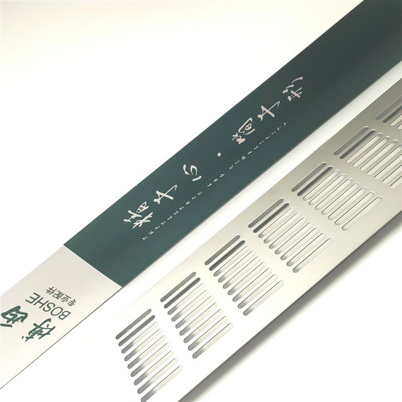 嵌入式冰箱散热孔网专用配件橱柜门板通风口网透气格珊黑色银白色