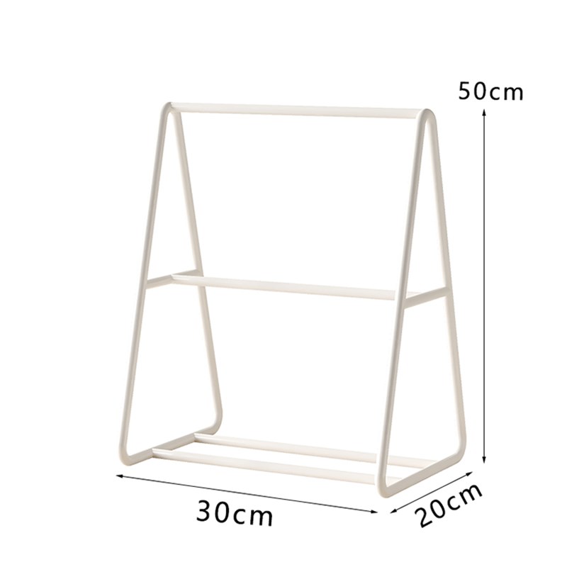 阳台浴室挂衣架洗衣机台面衣架桌面放置衣服架收纳架挂架收纳神器