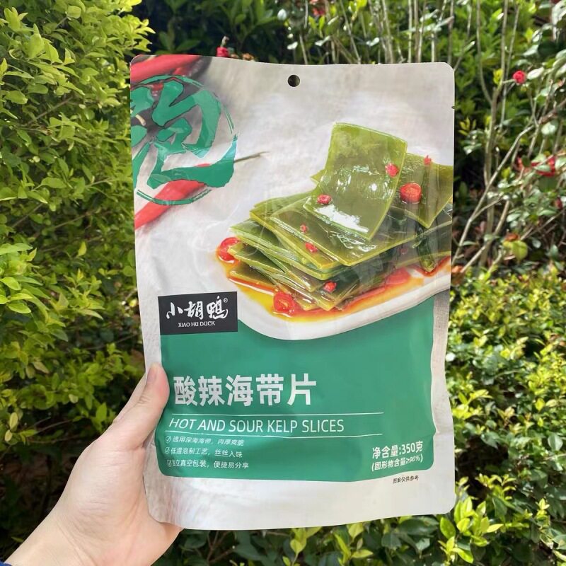山姆冠超市网红零食 小胡鸭酸辣海带片350g开袋即食休闲办公室海