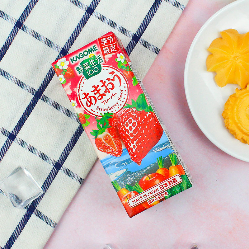 山姆超市现货日本进口kagome可果美野菜生活果蔬汁饮料季节限定草