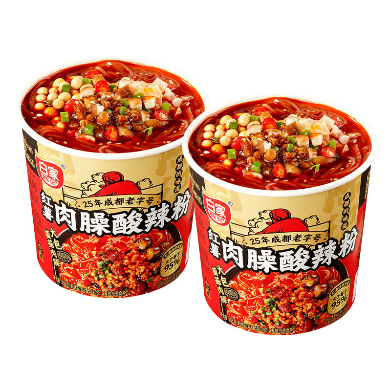 山姆冠超市阿宽白家陈记红薯肉臊酸辣粉经典米线夜宵速食重庆粉条