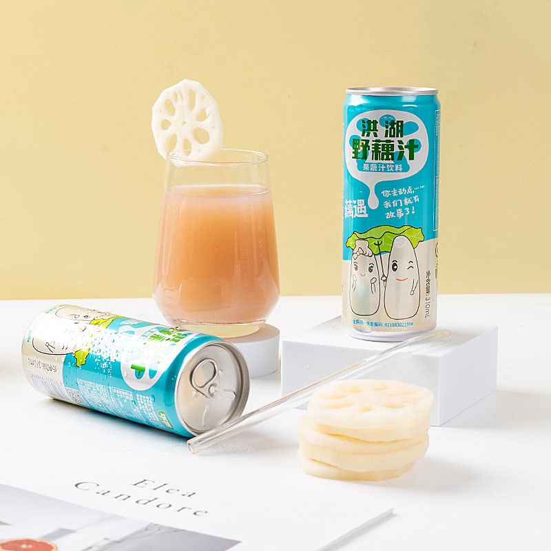 山姆超市【华贵】洪湖野藕汁310ml 洪湖莲藕礼盒装 鲜藕植物饮品