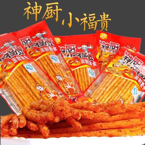 山姆超市神厨小福贵辣条重庆正宗特产面制品麻辣儿时8090零食小吃