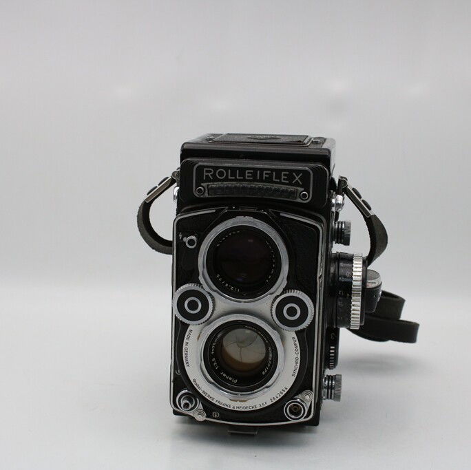 禄莱 Rolleiflex 3.5F Planar75/3.5禄来双反德国120胶片相机二手