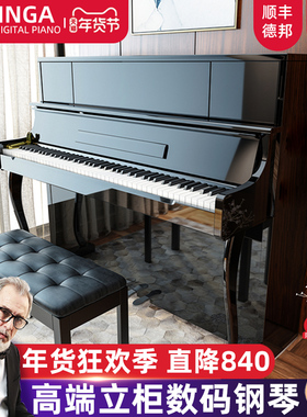 INGA德国电钢琴88键重锤专业十级考级家用成人初学者儿童智能钢琴