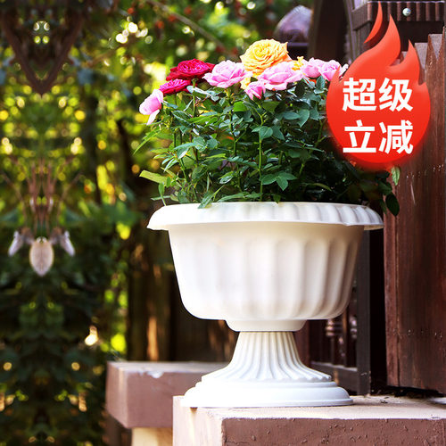 PP树脂欧式杯型花盆