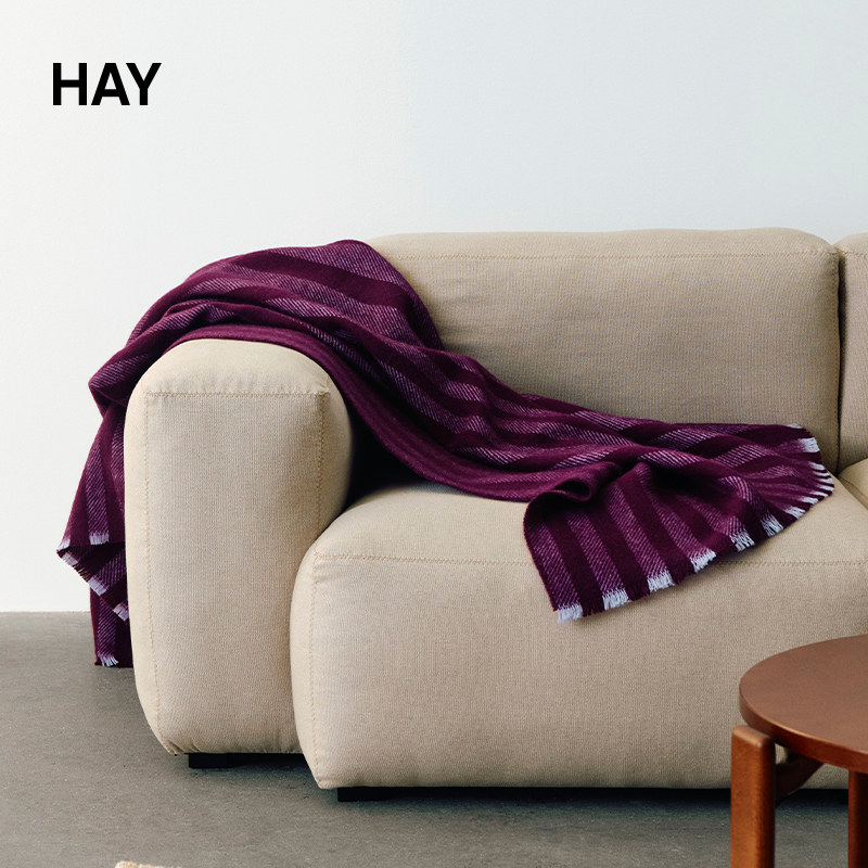 HAY Duo Throw 盖毯 空调毯舒适办公室沙发午睡毯