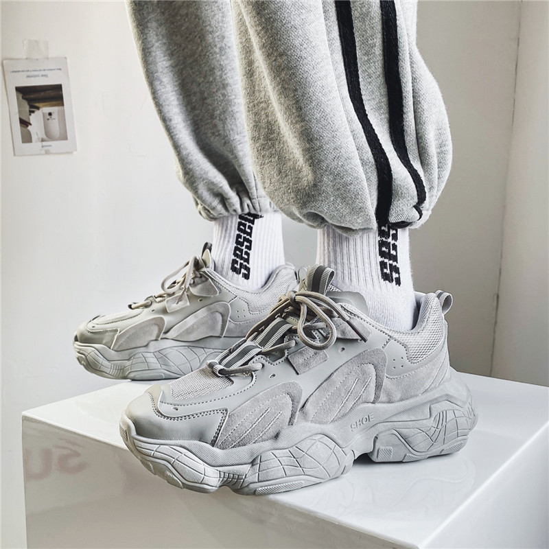 413-1/YS08/P552023小白鞋百搭老爹鞋厚底增高运动休闲鞋男,男鞋休闲鞋,星座748（原星座413-1）