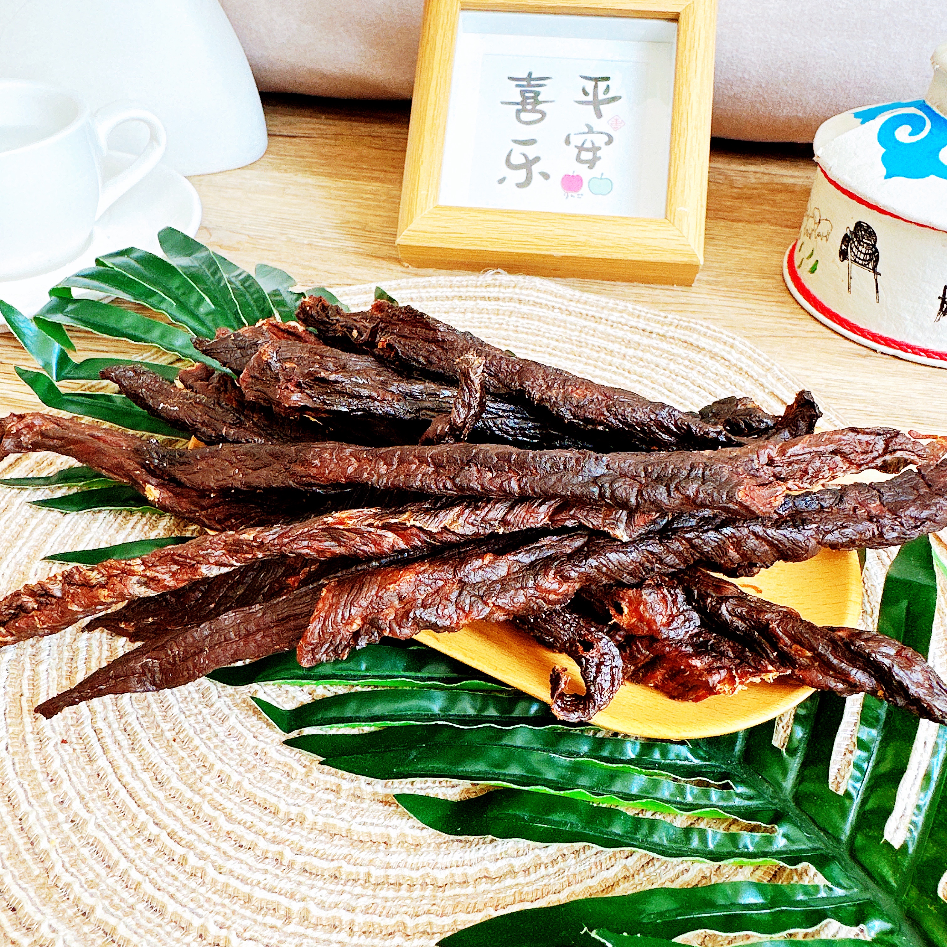 牧民风干牛肉超干通辽传统牛肉干原味香辣500g内蒙特产